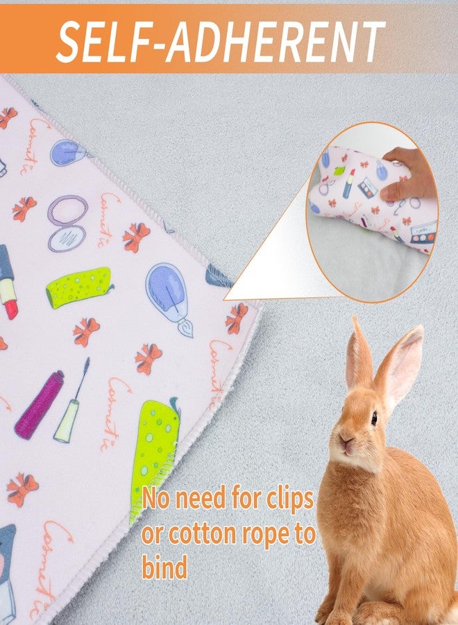 OOXYG 21.6'' Grooming Wrap for Rabbit, Rabbit Wrap for Grooming Cutting Nails, Soft Rabbit Restraint for Nail Clipping Rabbit Swaddle Wrap for Nail Trimming Anti-Scratch Anti-Escape Pet Tool Wrap - Image 5
